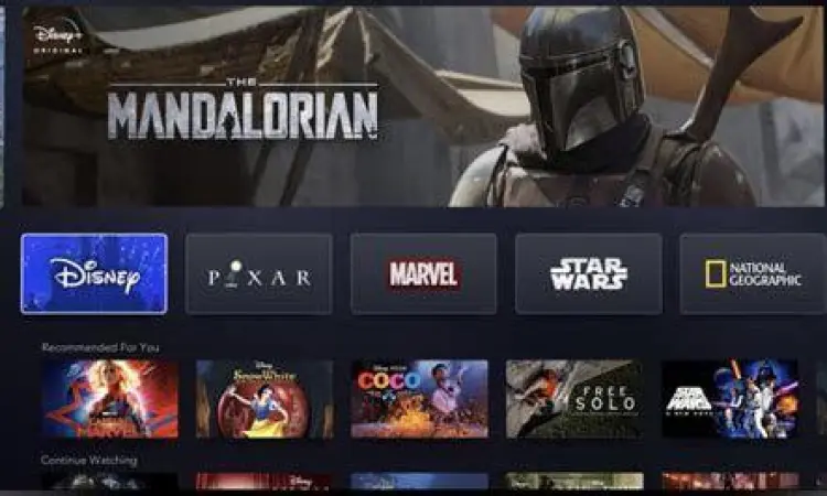Koleksi film Marvel dan Disney di platform streaming