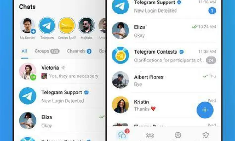 Fitur Pencarian Global Telegram Cara mencari grup film di kolom pencarian Telegram