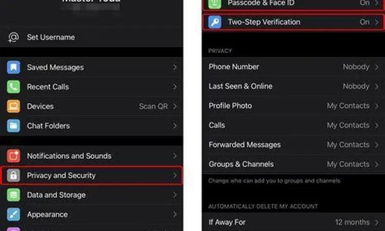 Privasi Telegram Pengaturan privasi dan keamanan di Telegram