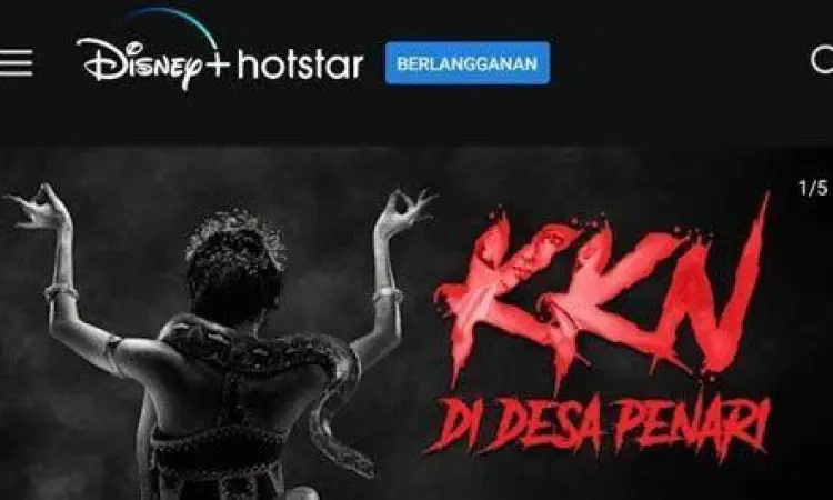 Streaming Legal KKN Desa Penari KKN Desa Penari di Disney+ Hotstar