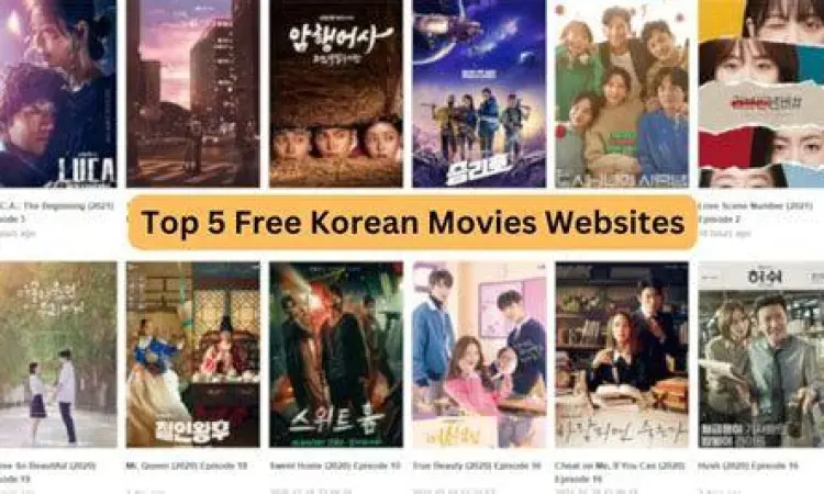 Menonton film korea menggunakan laptop dengan nyaman