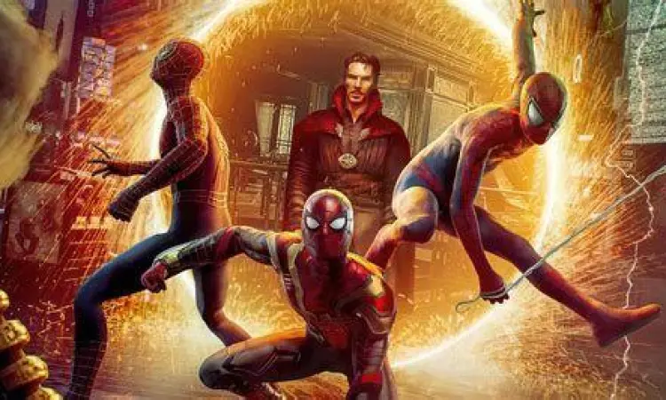 Aksi Peter Parker dalam Spider-Man No Way Home