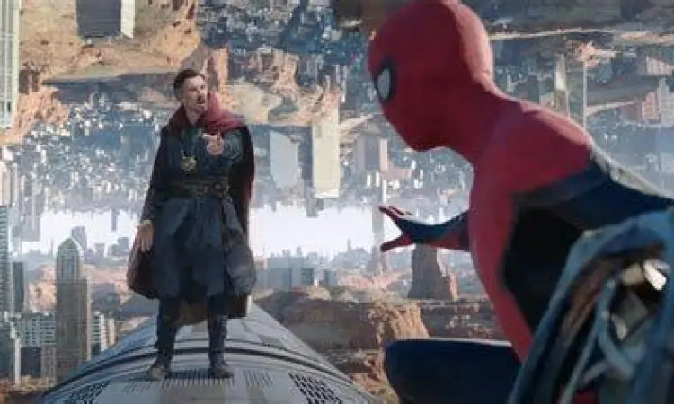 Doctor Strange dan Spider-Man Doctor Strange dan Spider-Man di Sanctum Sanctorum