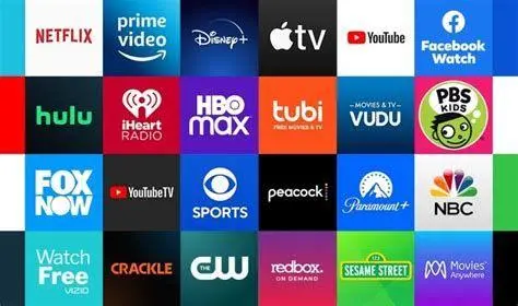 Alternatif Streaming Legal Logo berbagai aplikasi streaming resmi yang legal