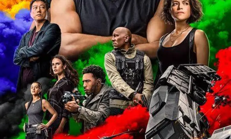 Aksi Mobil Magnet F9 Aksi mobil magnet di film Fast and Furious 9