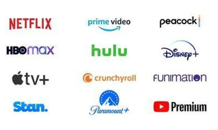 Platform Streaming Resmi Logo layanan streaming resmi untuk menonton film