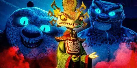 Kemampuan The Chameleon Transformasi The Chameleon di Kung Fu Panda 4