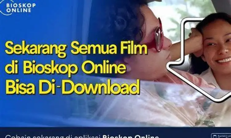 Tampilan aplikasi Bioskop Online untuk nonton film Indonesia