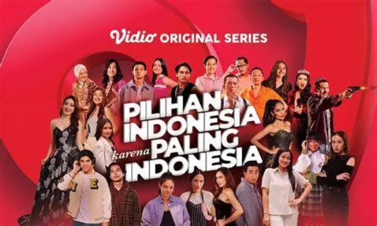 Streaming Vidio Interface aplikasi Vidio untuk menonton Jingga dan Senja