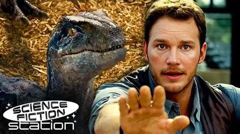 Owen Grady dan Raptor Squad Owen Grady dengan Velociraptor
