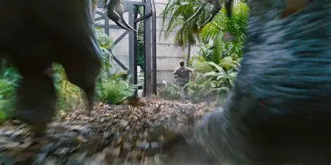 Kekacauan di Isla Nublar Indominus Rex melarikan diri