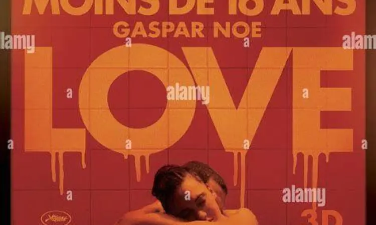 Sinematografi artistik film Love 2015