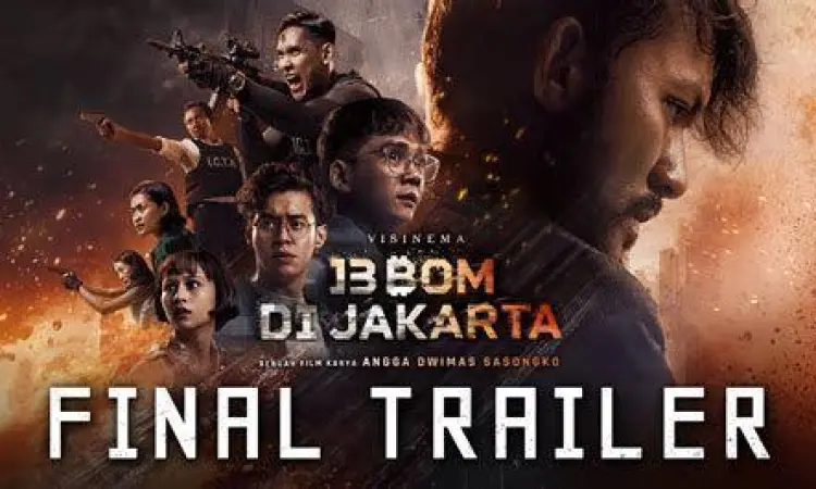 Streaming 13 Bom di Jakarta Tampilan film 13 Bom di Jakarta di platform Netflix