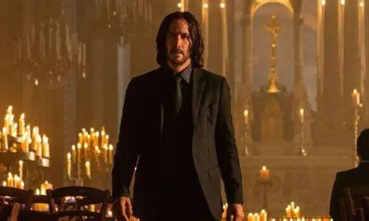 Aksi Keanu Reeves dalam John Wick 4