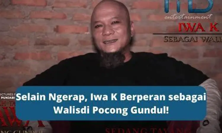 Penampilan Iwa K sebagai dukun Walisdi yang mengerikan