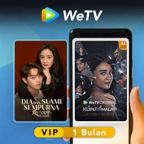 Nonton Aman di WeTV Tampilan aplikasi WeTV resmi