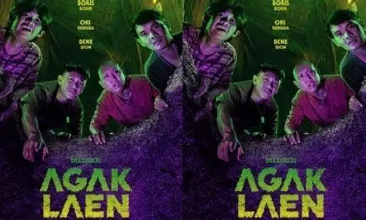 Para pemeran utama film Agak Laen