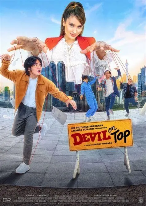 Chemistry Cinta Laura dan Angga Yunanda Cinta Laura dan Angga Yunanda dalam film Devil on Top