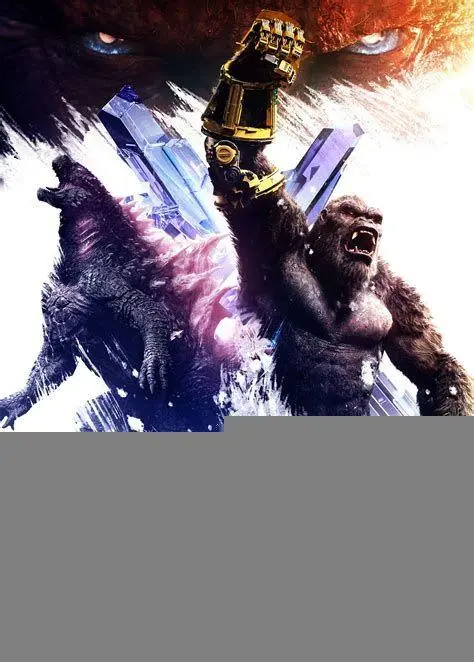 Poster Godzilla x Kong Poster resmi film Godzilla x Kong The New Empire