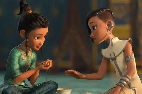 Persaingan Raya dan Namaari Konfrontasi antara Raya dan Namaari