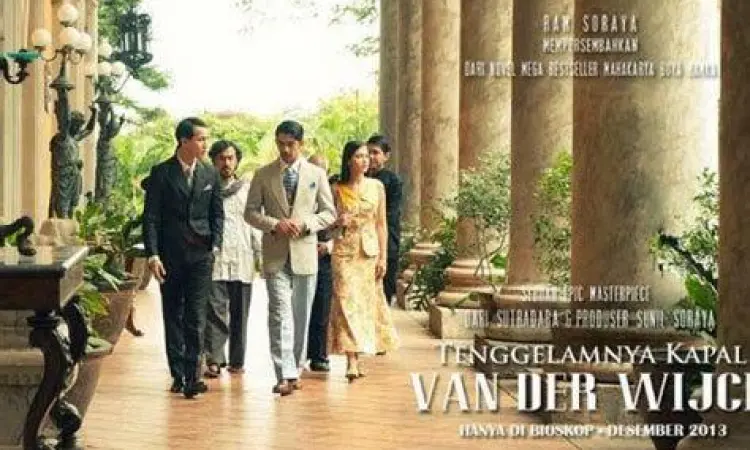 Set produksi kapal Van der Wijck