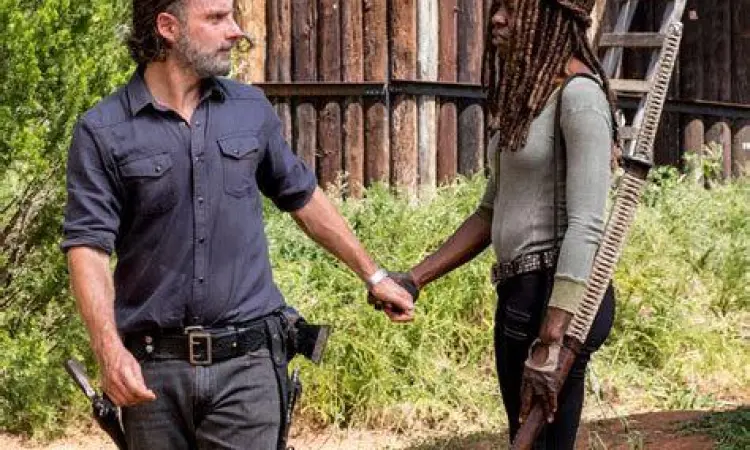 Rick dan Michonne Rick dan Michonne dalam seri The Ones Who Live