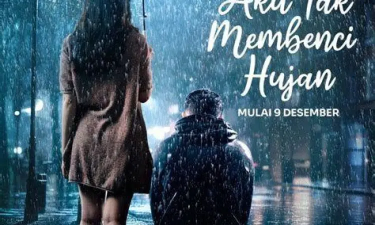Jeff Smith dan Aisyah Aqilah Pemeran utama film Aku Tak Membenci Hujan