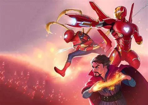 Tim Iron Man di Titan Iron Man dan tim di luar angkasa