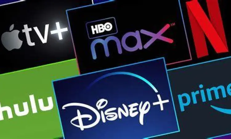 Seseorang menggunakan promo provider untuk nonton film