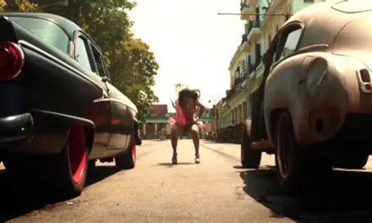 Adegan pembuka Fast and Furious 8 di Kuba