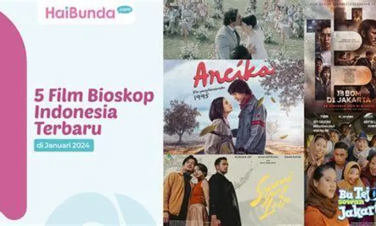 Interior bioskop modern di Indonesia