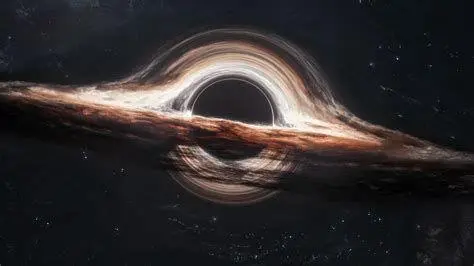 Lubang Hitam Gargantua Visualisasi lubang hitam Gargantua dalam film Interstellar