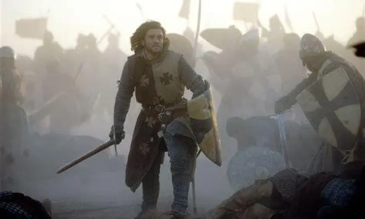 Balian of Ibelin Orlando Bloom sebagai Balian dalam pertempuran Yerusalem