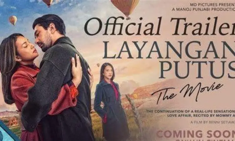 Pemeran Utama Layangan Putus Raihaanun dan Reza Rahadian dalam satu scene