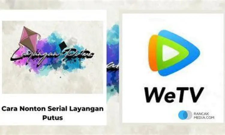 Streaming WeTV Interface aplikasi WeTV untuk menonton film