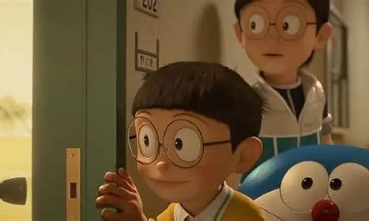 Pertemuan Nobita dengan neneknya di masa lalu