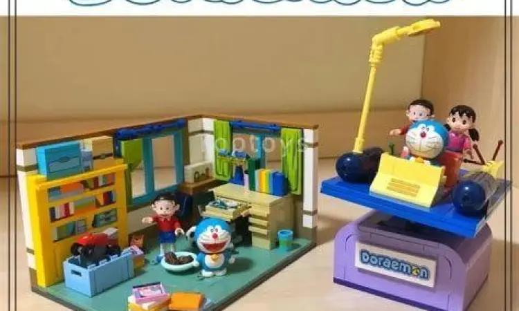 Doraemon dan Nobita menggunakan mesin waktu