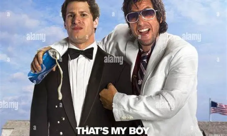 Andy Samberg dan Adam Sandler dalam satu scene