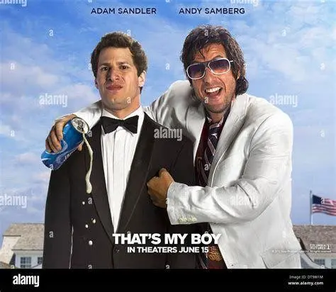 Duo Komedi Samberg dan Sandler Andy Samberg dan Adam Sandler dalam satu scene