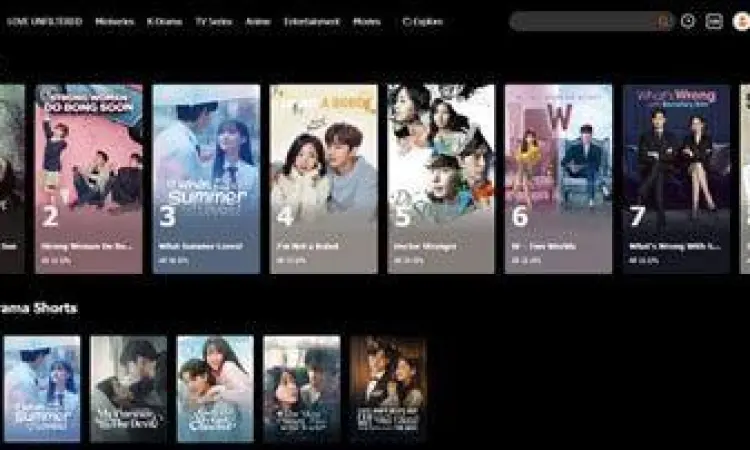 Streaming di WeTV Tampilan antarmuka WeTV saat menonton drama China
