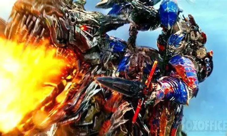 Optimus Prime dan Dinobots Optimus Prime menunggangi Grimlock