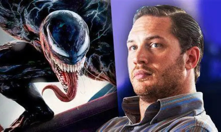 Tom Hardy saat proses syuting film Venom The Last Dance