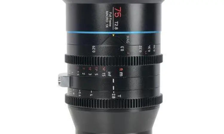 Teknis Sinematografi Film Lensa kamera sinema profesional