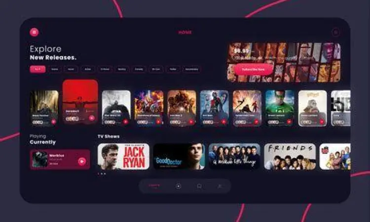 Layanan Streaming Legal Antarmuka platform streaming film online