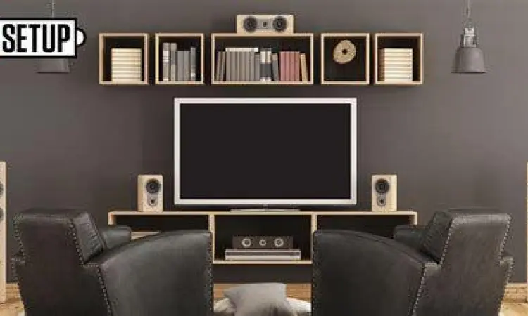 Home Theater Sederhana Setup home theater sederhana untuk nonton film di rumah