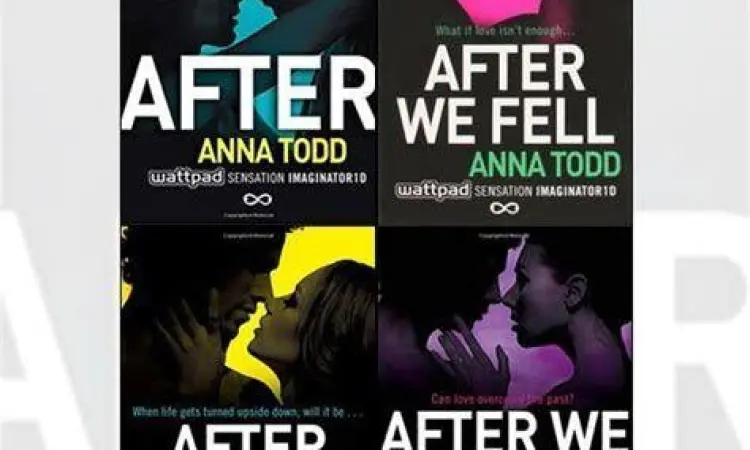 Penulis Anna Todd di lokasi syuting After We Collided