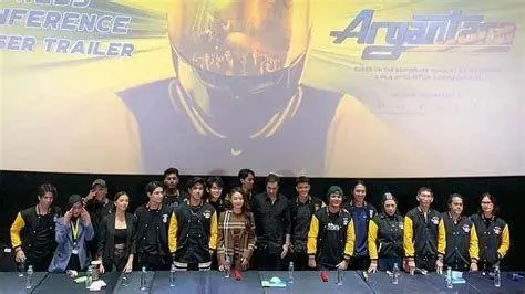 Geng Motor Agberos Aksi geng motor Agberos dalam film Argantara