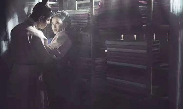Kang Han-na dalam salah satu adegan emosional di film Empire of Lust