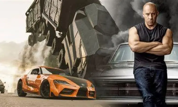 Aksi Mobil F9 Aksi spektakuler mobil terbang di film Fast and Furious 9