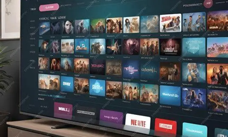 Antarmuka layanan streaming legal di Indonesia